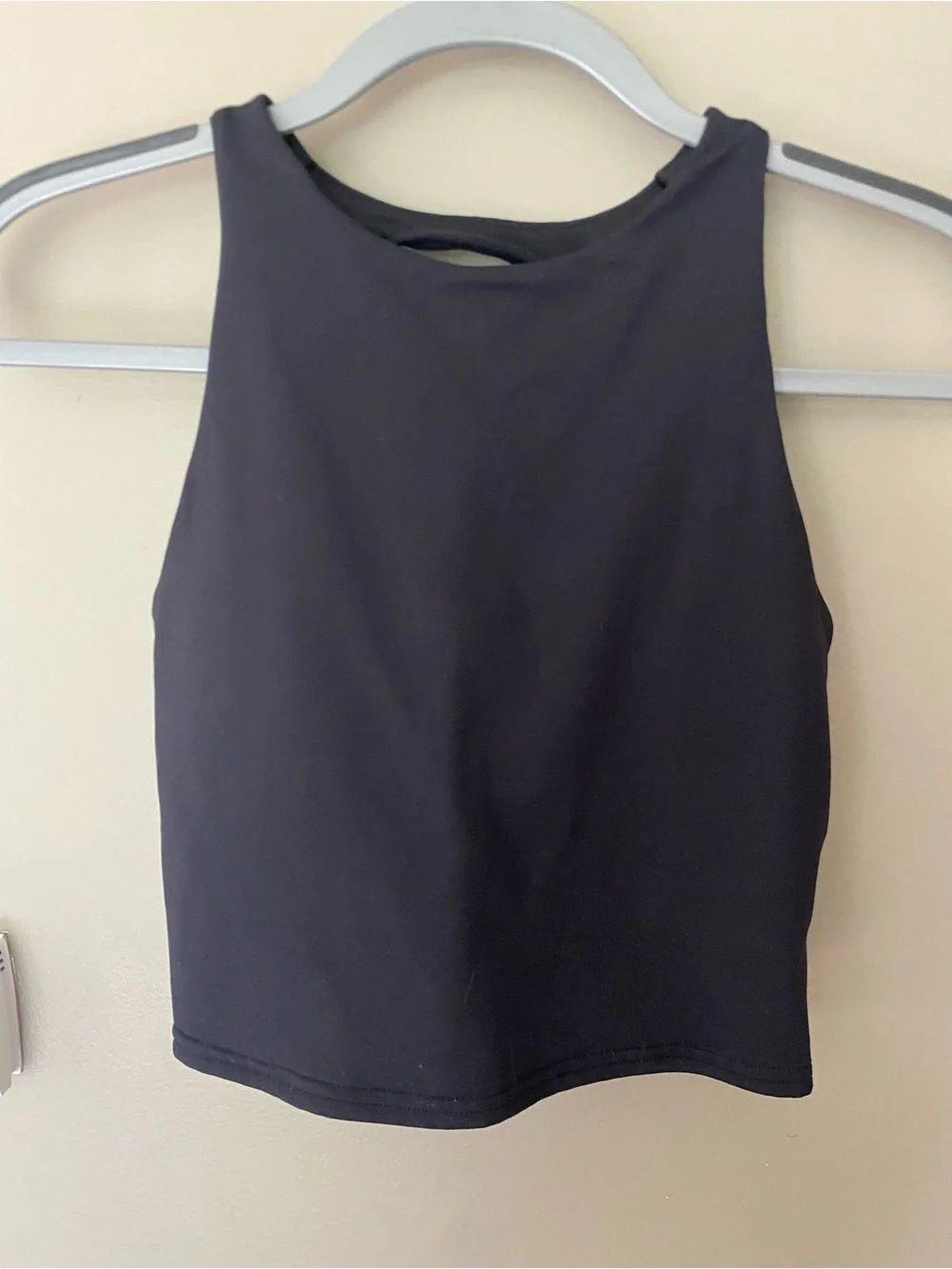 ALO Open Back Corset Style Strappy Tank Sports Bra Size Medium